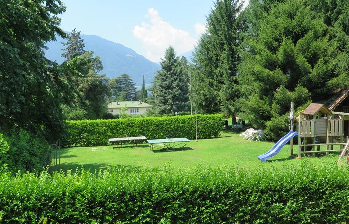 3 Sterne Hotel in Obermais Meran mit Garten