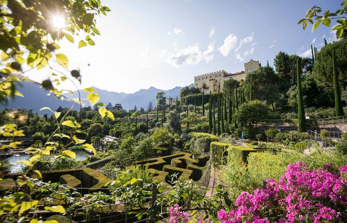 Die Gärten von Schloss Trauttmansdorff Meran